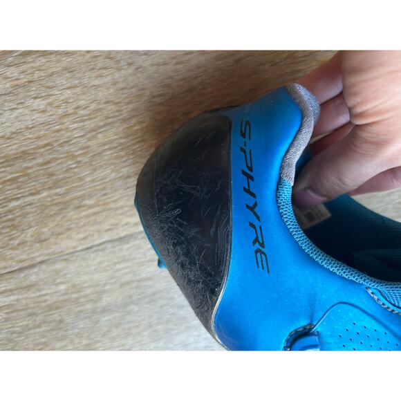 Shimano S-PHYRE RC903 Road Cycling Shoes BlueDual BOA Li2 $480 biking athletic main image 16